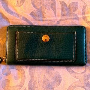 Coach zippered wallet